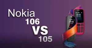 مقایسه نوکیا 105 و 106